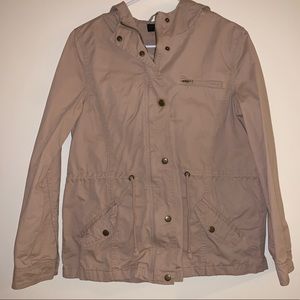 Tan Anorak Jacket Forever21